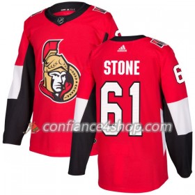 Adidas Maillot de Hockey Ottawa Senators Mark Stone 61 2017-2018 Rouge Authentic - Homme